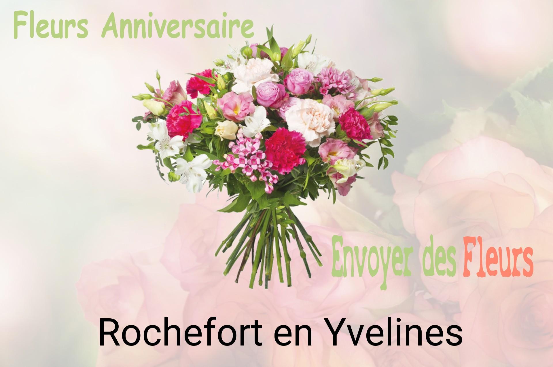 Bouquet de fleurs d’anniversaire livré à Rochefort-en-Yvelines