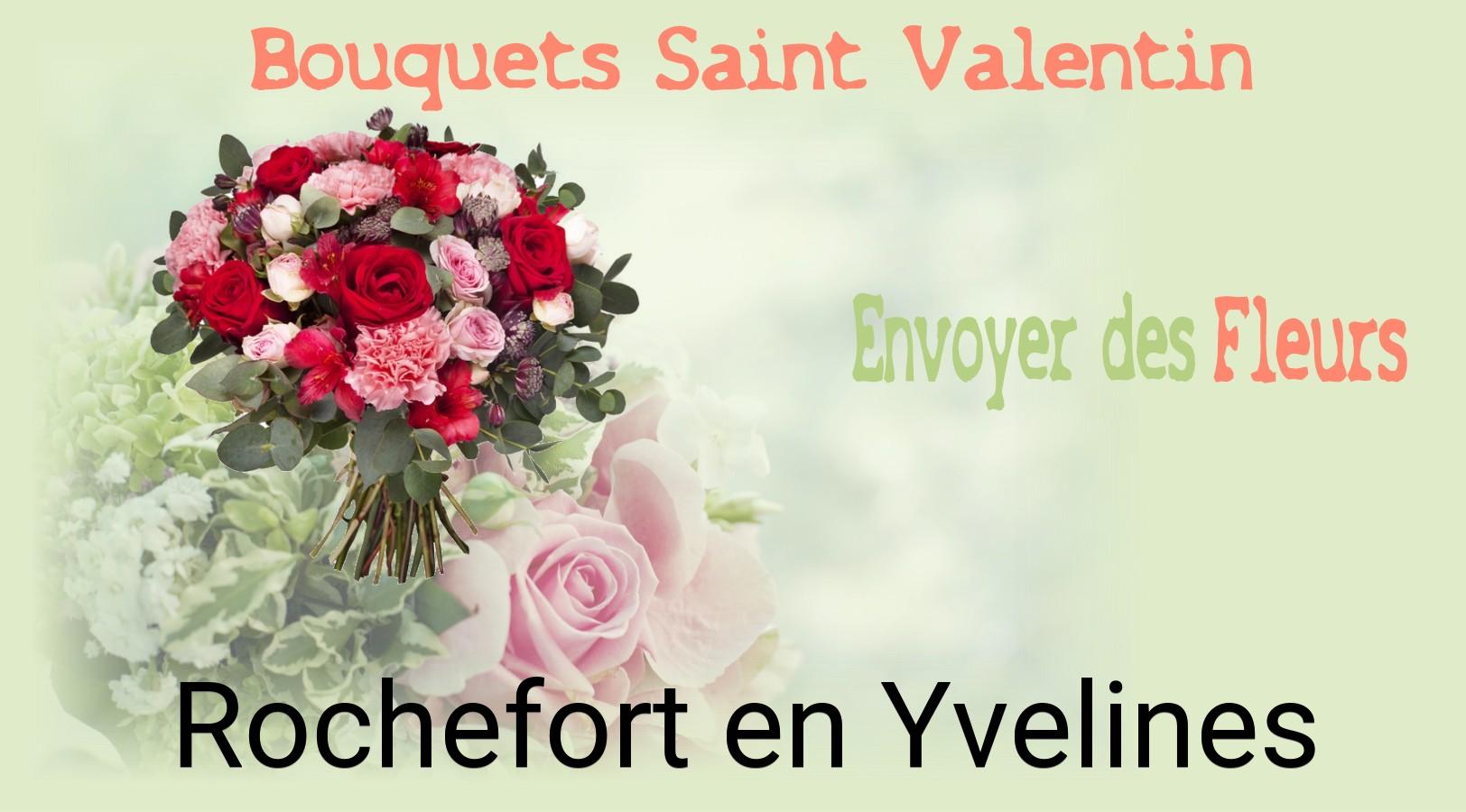 Roses de Saint-Valentin livrées à Rochefort-en-Yvelines